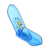 Sevenfly Pill Cutter Splitter - Tablet Pill Splitter Cutter Chopper - Medication Divider Quarters(blue)