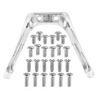 Epad Softwing Saddle Bridge Unifit Nose Pads (3 Pieces) Silicone with 24-Piece Multi-Size Screw Kit