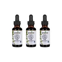 Swanson Stinging Nettles Leaf Liquid Extract Alcohol and Sugar-Free 1 fl Ounce (29.6 ml) Liquid (3 Pack)