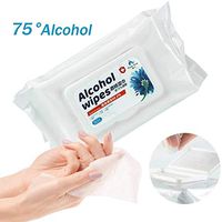 Fast Delivery About 10-15 Working Days 50pcs Wipes for Adults Cleaning Wipes Disposable Wipes Wet Wipes Non-Woven Cleaning Hand Towelettes