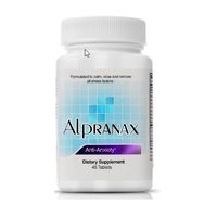 Alpranax Herbal Relaxation and Stress Reduction Supplement - Natural Stress Management Pills with Ashwagandha - Improve Mood - Calm The Mind - Reduce Irritability & Tension - Sleep Better (45 tabs)