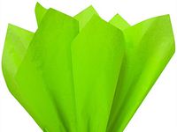 Bright Lime Tissue Paper 20x30"480 Sheet Flat Ream (1 Unit, 1 Pack per Unit.)