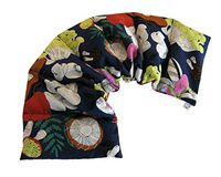 Microwavable LOVEwrap Neck & Shoulder wrap - Unscented 6 x 24 - Flax Seed - Soothes Muscle Ache Pain Relief - Natural Soft Cotton - Warming Muscle Relaxation - Blue Mushrooms