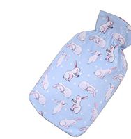 Safe Hot Therapies Warm Hands PVC Hot Water Bottle with Detachable Cloth Cover 0.85 Litre(Rabbit)
