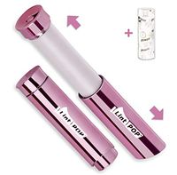 Lint POP Retractable Lint Roller, 120 Total Sheets, (Rose Gold Metallic), Portable Travel Lint Roller, Lint Remover, Lint Brush