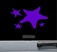 Starfish family Vinyl Decal Sticker (PURPLE)