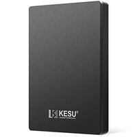 KESU 2.5" 160GB External Portable Hard Drive USB3.0 for PC, Mac, Desktop, Laptop, Wii U (Black)
