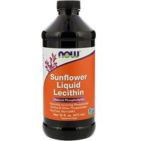 Now Foods, Sunflower Liquid Lecithin, 16 fl oz (473 ml) (Pack of 2)