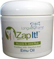 Zap It! Muscle & Joint Rub (4 oz. Jar)