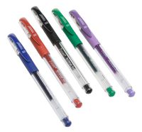 Pioneer Acid Free Standard Color Gel Ink Pens