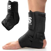 Lace Up Ankle Brace for Women and Men. Best Affordable Lace Up Ankle Brace Stabilizer. These Braces Support Ankles for Volleyball, Basketball, Sprained Ankle, Sports, Running. Adjustable Wrap Guard