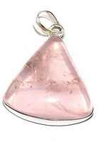 Sterling Silver Rose Quartz Pendant Jewellery PEND406