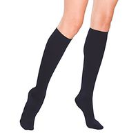 Therafirm Women's Trouser Socks with Mild (15-20mmHg) Compression - Large - Navy