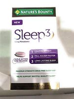 Nature’s Bounty Sleep 3-120 Tablets