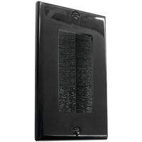 MIDLITE DBPB-B Decor Brush Plate, Black