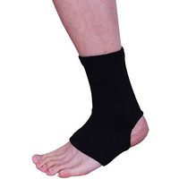 BUYITNOW Sprain Ankle Sleeve Support Open Heel Recovery Compression Socks for Pain Relief 2Pcs