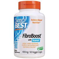 Doctor's Best Fibroboost with Seanol, Non-GMO, Vegan, Gluten Free, Soy Free, 400 mg, 90 Veggie Caps