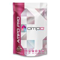 AMPD Pro (810 Grams - 30 Servings) Chocolate Cacao - 20g Plant Based Protein Powder from Pea, Rice, Chia - Vegan Friendly, 3g Fiber, Omega-3's, Multi-Vitamin Plus Biotin …