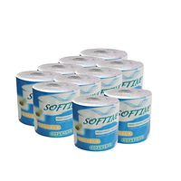 Mousmile 3 Ply Comfy Roll Paper 4/6/10 Rolls,Natural Plant Fiber Skin Friendly Soft Tissue Paper,Professional Series Premium Toilet Paper Hand Towel,Home Household Office Supplies Tools (6 Packs)