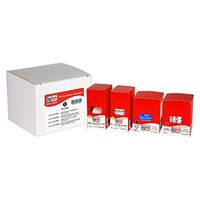 DayMark I131991 SafetyApplied Standard First Aid Kit Refill Package 4, Conforming Gauze Roll, Medical Exam Vinyl Gloves, Cloth First Aid Tape and Alcohol Cleansing Pads