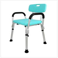 Shower Bench Medical Tool-Free Assembly Spa Bathtub Shower Lift Chair, Portable Bath Seat, Green Anti-Slip Bench Bathtub Stool Seat with Armrests and Back for Elderly, Senior, Handicap