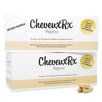 Hair Skin Nails Multi Vitamin - Powerful Biotin Supplement for Hair Growth with Collagen, Saw Palmetto, Keratin, DHT Blocker Prevent Hair Loss & Thinning by CheveuxRx (60 Day Supply)