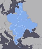 Eastern Europe GPS Map 2020.1 for Garmin Devices on microSD