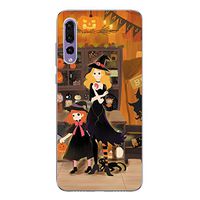 Compatible with Huawei P20 pro case,Ultra-Slim Transparent Halloween Cover Shock-Absorption Flexible TPU Rubber Soft Silicone Full-Body Protective Cover Bumper case for Huawei P20 pro (1)