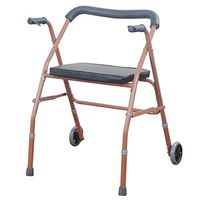 Drive Walker - Medical Front Wheeled Support Walking Aids with Seat and Backrest -for Adult, Senior, Elderly Handicapped,Bearing Weight 180kg/400lbs