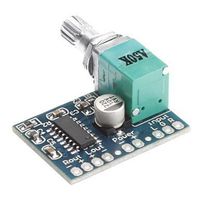 SMAKN® Mini PAM8403 5V Audio Ampli Digital Amplifier Board Support USB Powered Two Channel Stereo Amp 3W+3W