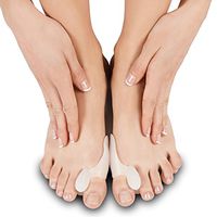 Silicone Bunion Corrector by Soles - Bunion Pad & Toe Spacer - Comfortable Soft Gel Toe Separator - One Size Fits All - Reduces Toe Pain and Foot Pain - Big Toe Straightener