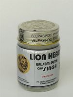Lion Head White Balm Balsem Putih Cap Singa, 31Gram