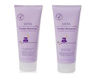 Jafra Tender Moments Hair & Body Wash & Baby Massage Cream 2 Piece Set (Lavender & Chamomile Scent)