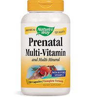 Nature's Way Prenatal Complete, Multi-Vitamin & Multi-Mineral Daily Supplement, 180 Capsules