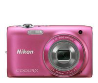 Nikon COOLPIX S3100 14 MP Digital Camera with 5x NIKKOR Wide-Angle Optical Zoom Lens and 2.7-Inch LCD (Pink)