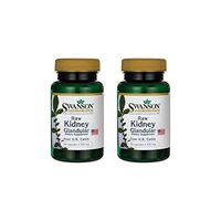 Swanson Kidney Glandular 500 mg 60 Caps 2 Pack