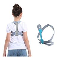 HunterBee Posture Corrector for Kids and Teens Posture Brace Providing Support for Shoulder-Neck-Back Adjustable Posture Brace for Support and Spinal Alignment Easy to Wear Breathable and Invisible/L
