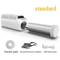 Portable Insulin Cooler Case Keeping Mini Insulin Cooler LCD Display Car Refrigerator Keeps Diabetes Medication Cool And Insulated For Car,Travel,Home-Basic Version