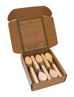 TMZ Eco - Natural Biodegradable Wooden Spoons 100 Piece. Disposable Wooden Utensils. Eco Friendly Alternative to Plastic. 100 Spoons.