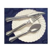 Silver Reflections Plastic Knives 80ct.