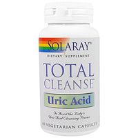 Total Cleanse Uric Acid Solaray 60 VCaps