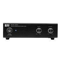 OSD Audio 75W Class A/B Mono Subwoofer Amplifier - Variable High Cut Filter, Volume Control - SMP60