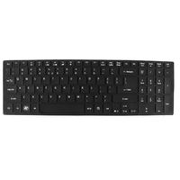 Water & Wood Black Silicone Laptop Keyboard Protector Film for Acer 5951G 5755G