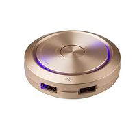 LAOMAO Desktop PC Computer Power Switch On and Off Switch Start Button Desktop PC Case with 2 USB Ports and LED Light Replacement of PC Box + Power Reset Button Switch 2.8 m Cable