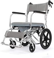 Lightweight Alloy Wheelchair, Travel Chair Portable Rotary Pedal, Pushchair Folding, Old Folding Wheelchair, Suitable for Pregnant Women