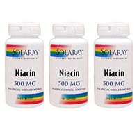 Niacin 500mg Solaray 100 VegCaps