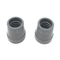 PCP Replacement Cane Tips, Grey, 1 Inch