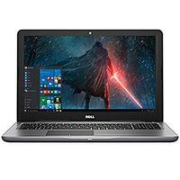 2017 Business Flagship Dell Inspiron 15.6" LED-Backlit Display Laptop PC Intel i7-7500U Processor 8GB DDR4 RAM 256GB SSD DVD-RW Backlit-keyboard HDMI 802.11ac Webcam Bluetooth Windows 10-Gray