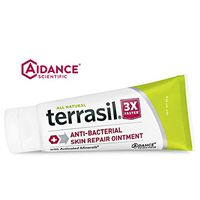 Antibacterial Skin Repair 3X Faster Dr. Recommended 100% Guaranteed All Natural Ointment Fissures Folliculitis Angular Cheilitis Impetigo Chilblains Lichen Sclerosus Boils Cellulitis by Terrasil®