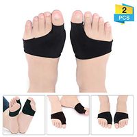CHARMINER Bunion Corrector, 1 PairrBunion Cushions Relief Sleeve for Reduce Foot Pain, Overlapping Toes and Hallux Valgus for Women and Men Small/Middle
